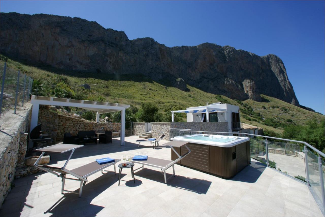 Villa Antonia - Vasca Idromassaggio Terrazza Vista Mare San Vito Lo Capo Exterior foto